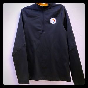 ⭐️ NWT ⭐️ Pittsburgh Steelers 3/4 zip up pullover